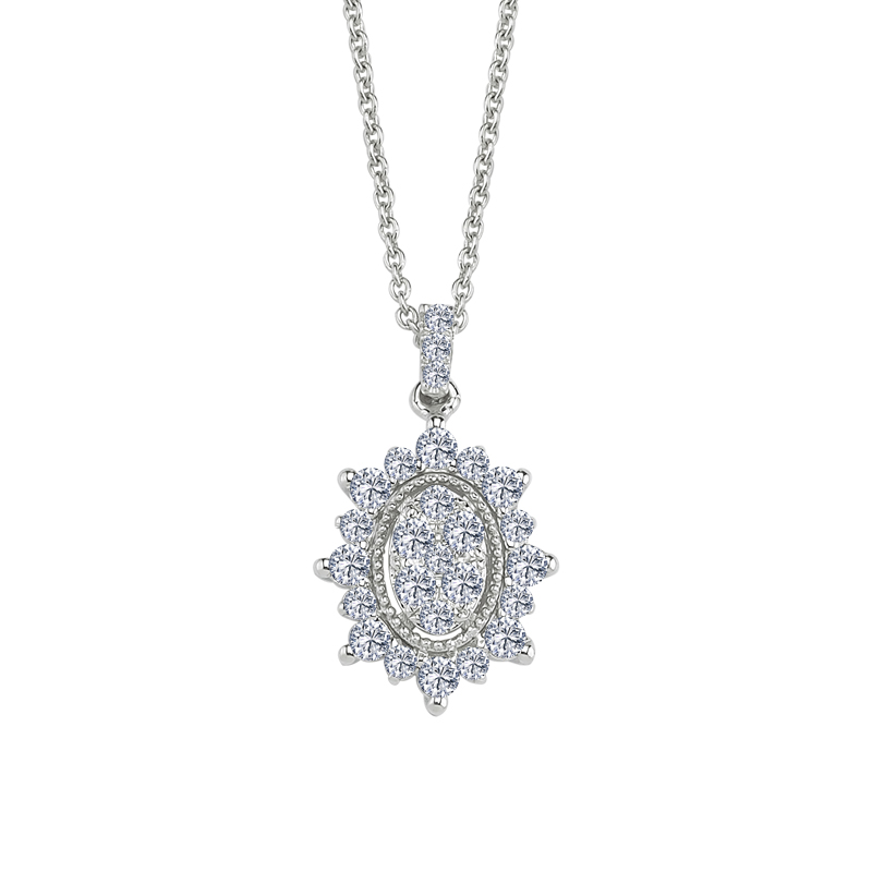 0.32 ct Pırlanta Violette Kolyeler