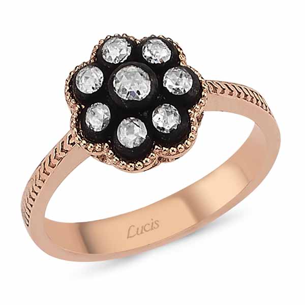 0.23 ct Elmas Gül Yüzükler